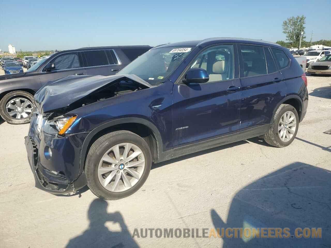 5UXWX9C33H0W80096 BMW X3 2017