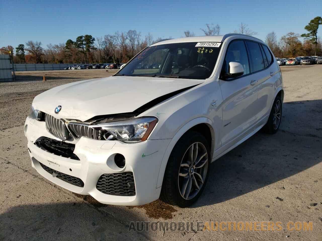 5UXWX9C34H0T18682 BMW X3 2017