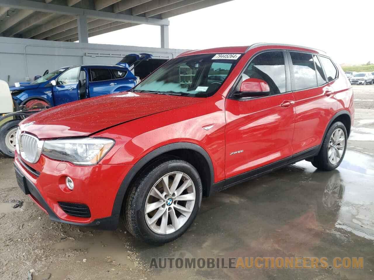 5UXWX9C34H0T18732 BMW X3 2017