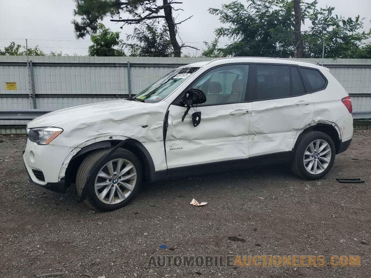 5UXWX9C34H0T19556 BMW X3 2017