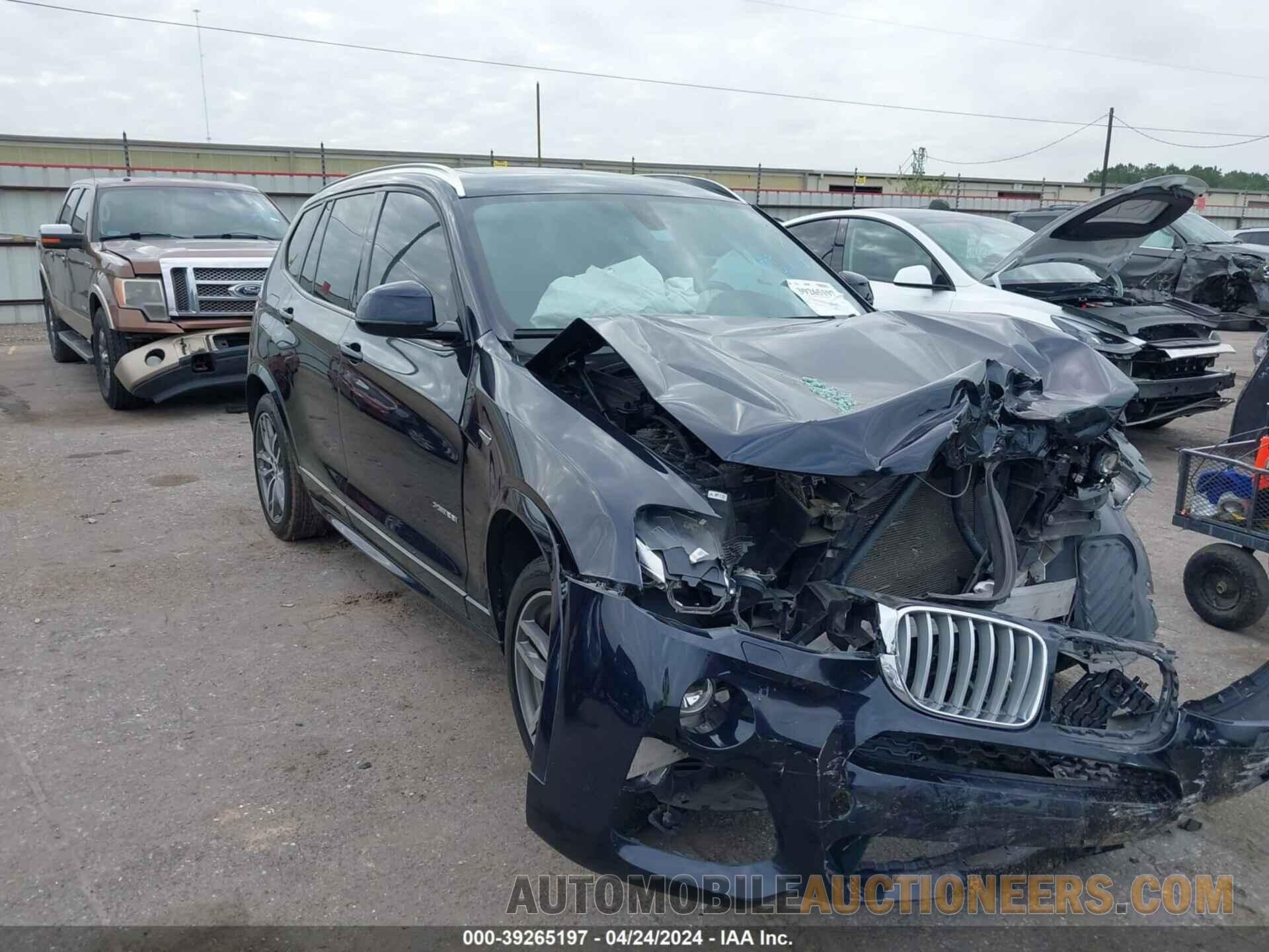 5UXWX9C34H0T21758 BMW X3 2017