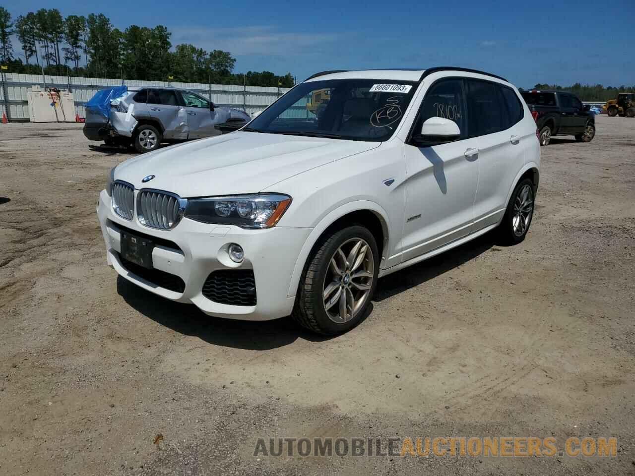 5UXWX9C34H0W66563 BMW X3 2017