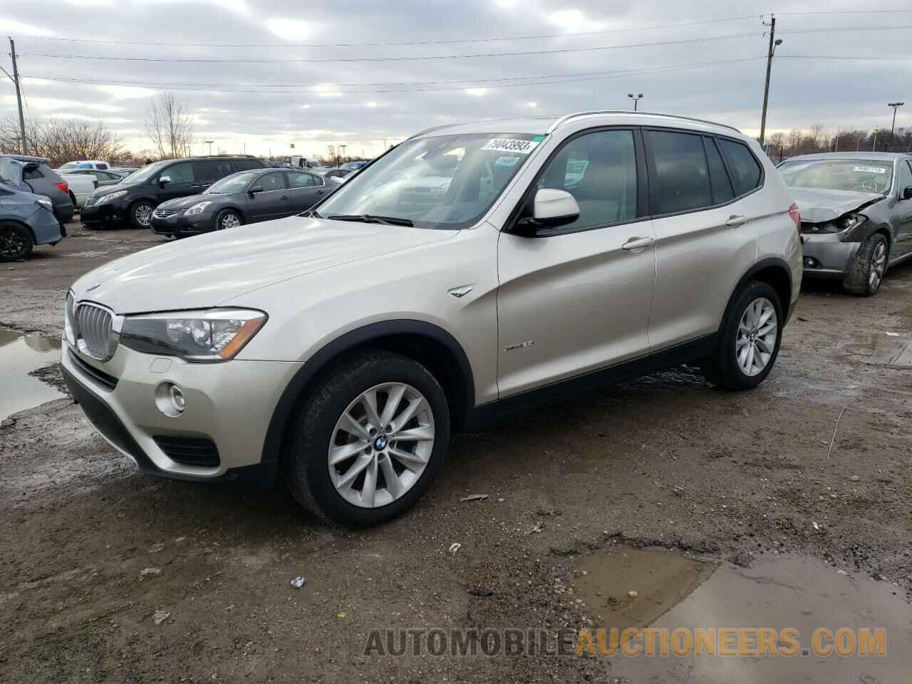 5UXWX9C34H0W67535 BMW X3 2017