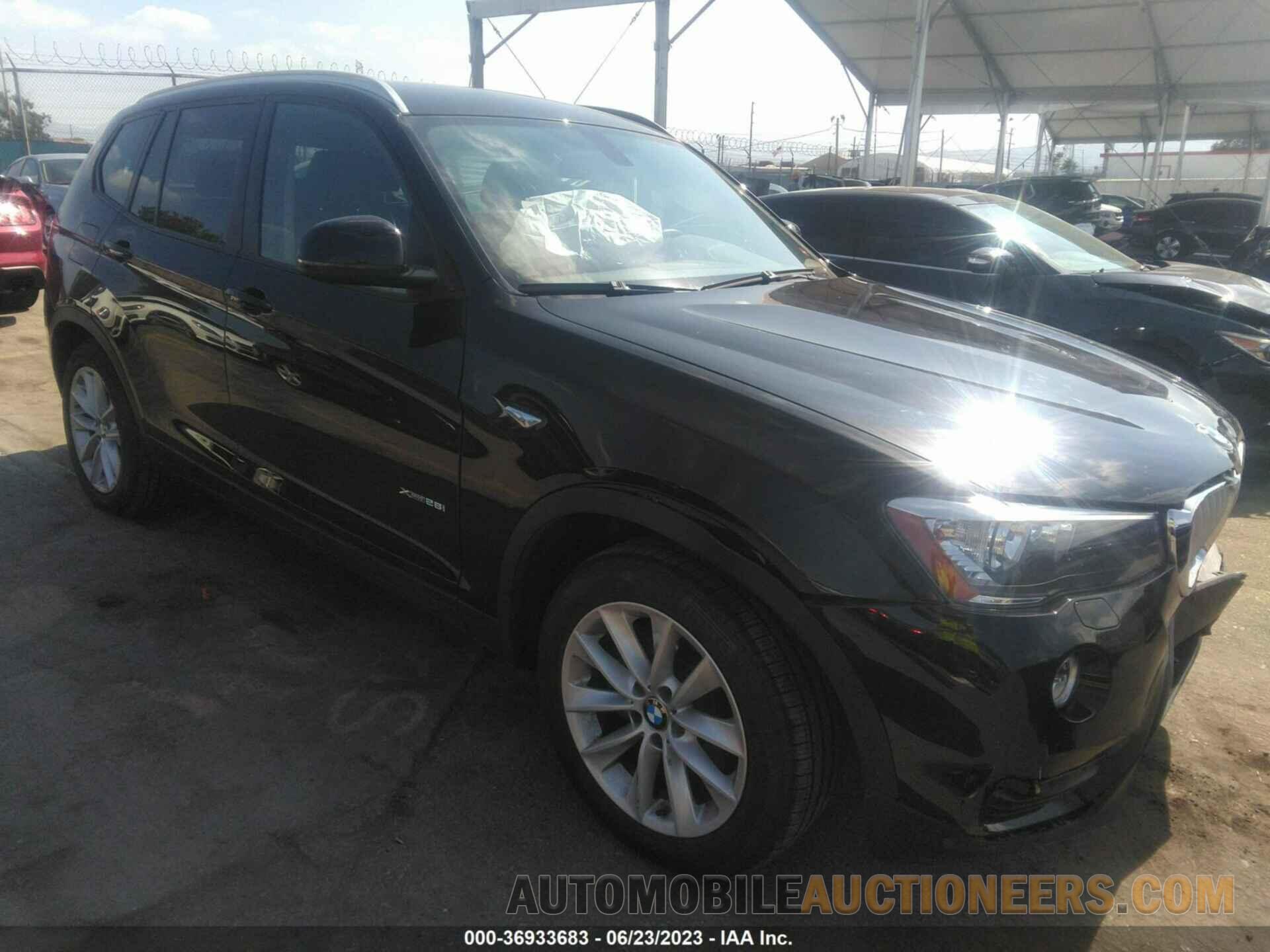 5UXWX9C34H0W67924 BMW X3 2017