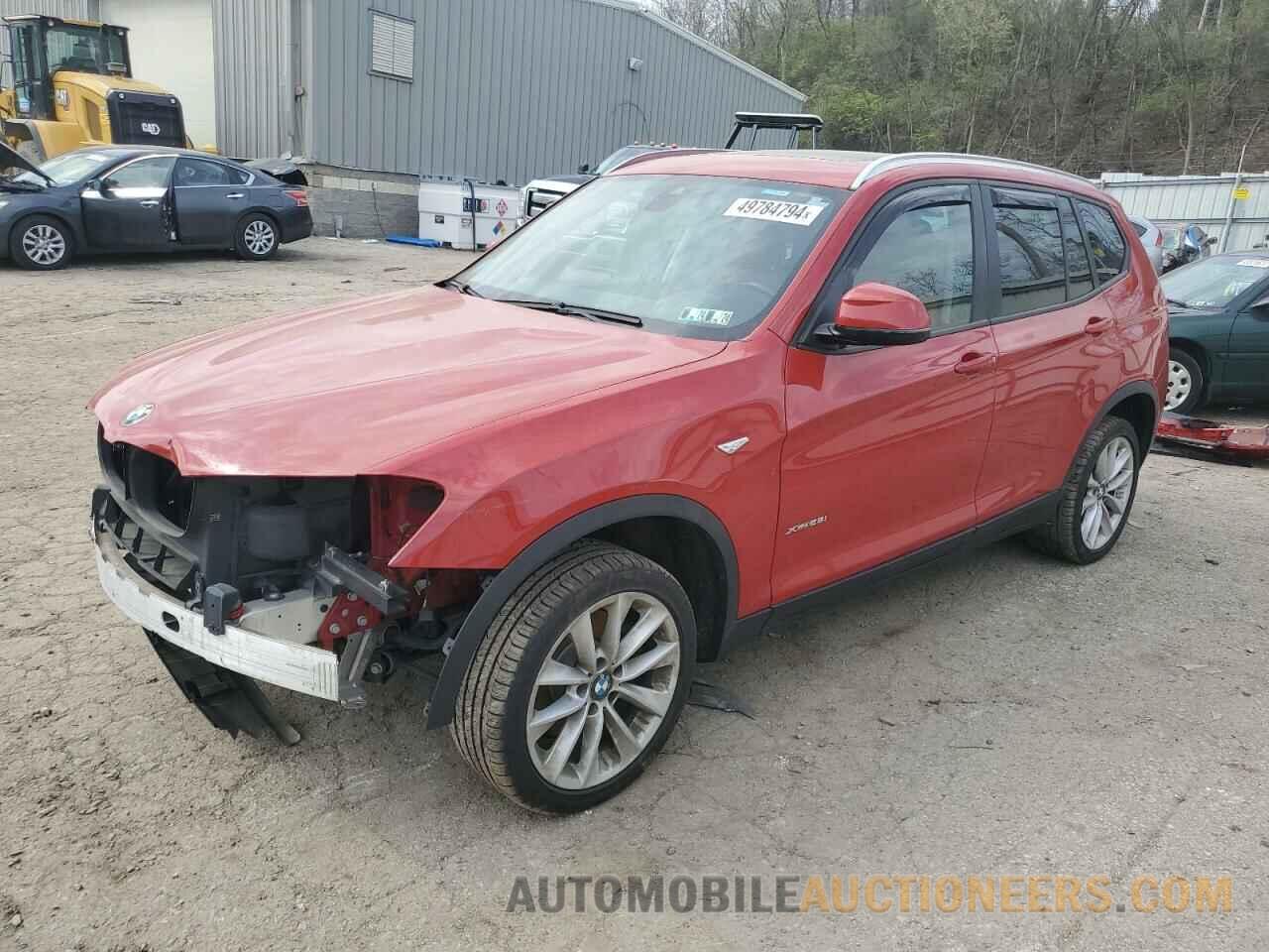 5UXWX9C34H0W69687 BMW X3 2017