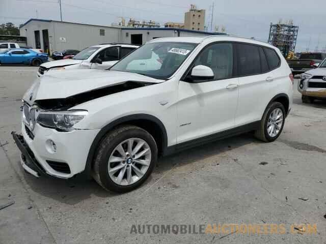 5UXWX9C34H0W70872 BMW X3 2017