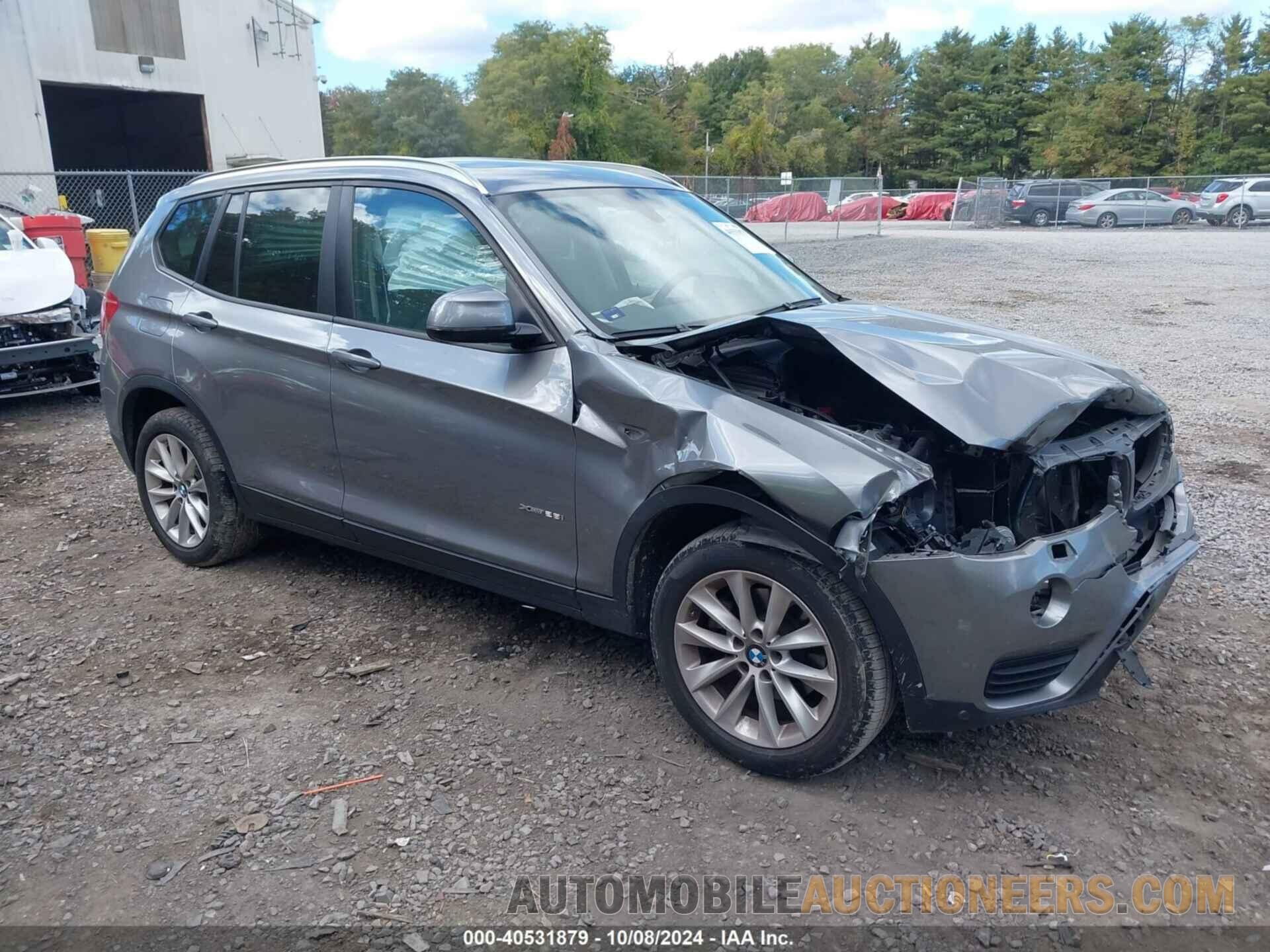 5UXWX9C34H0W74274 BMW X3 2017