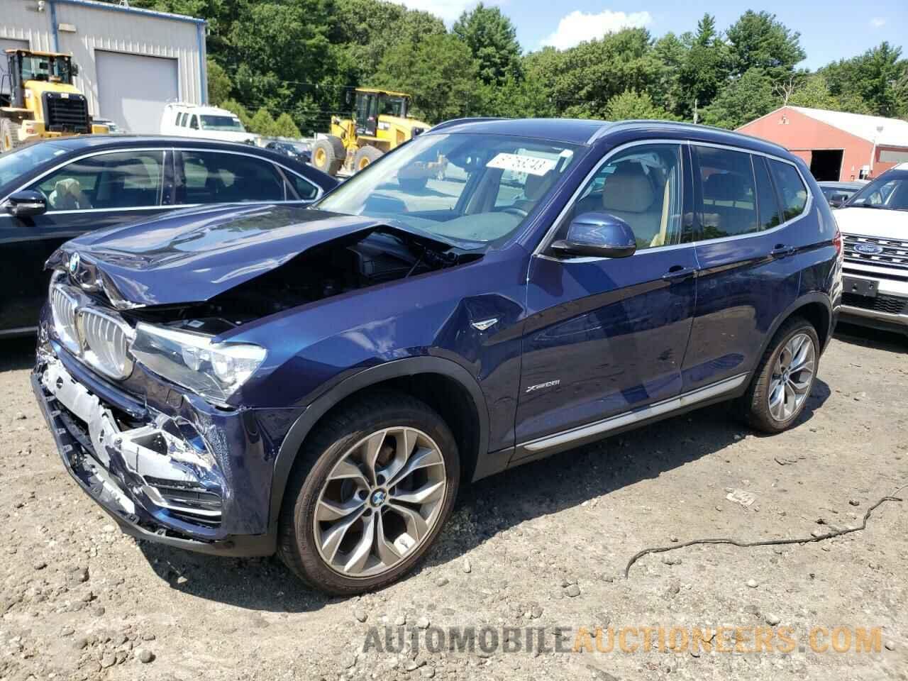 5UXWX9C34H0W76977 BMW X3 2017