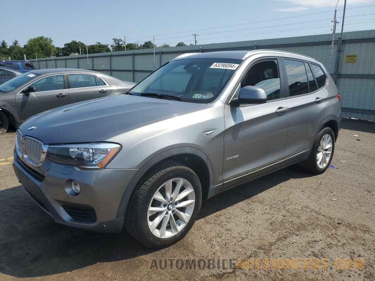 5UXWX9C34H0W77014 BMW X3 2017