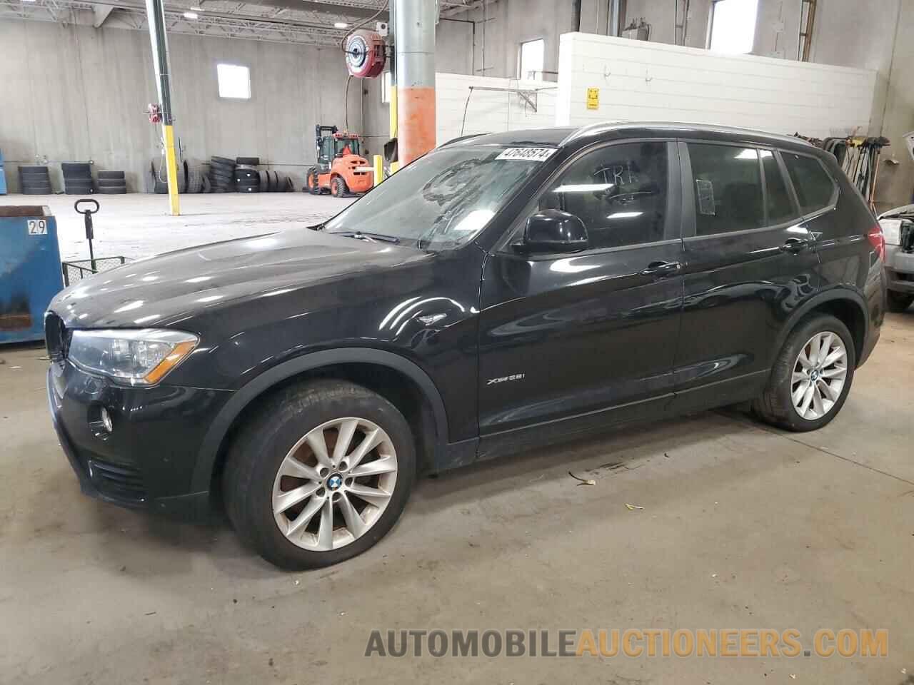 5UXWX9C34H0W77269 BMW X3 2017