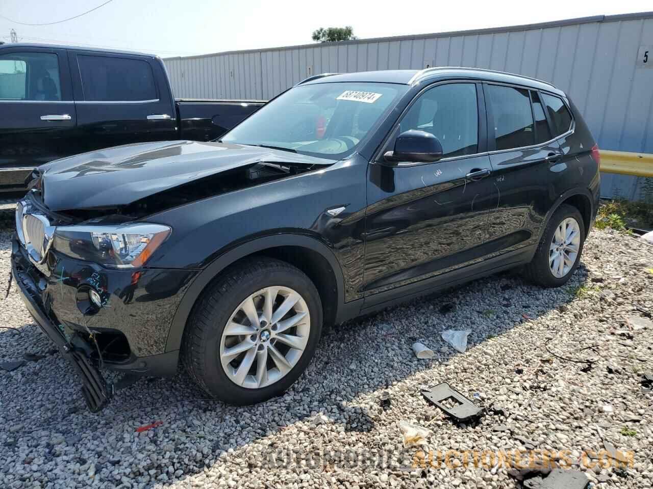 5UXWX9C34H0W77305 BMW X3 2017