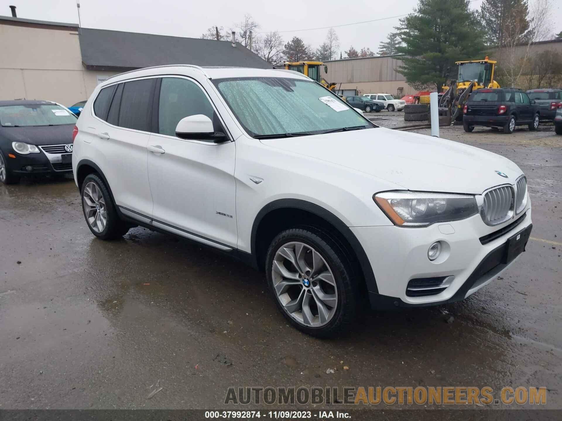 5UXWX9C35H0T16066 BMW X3 2017