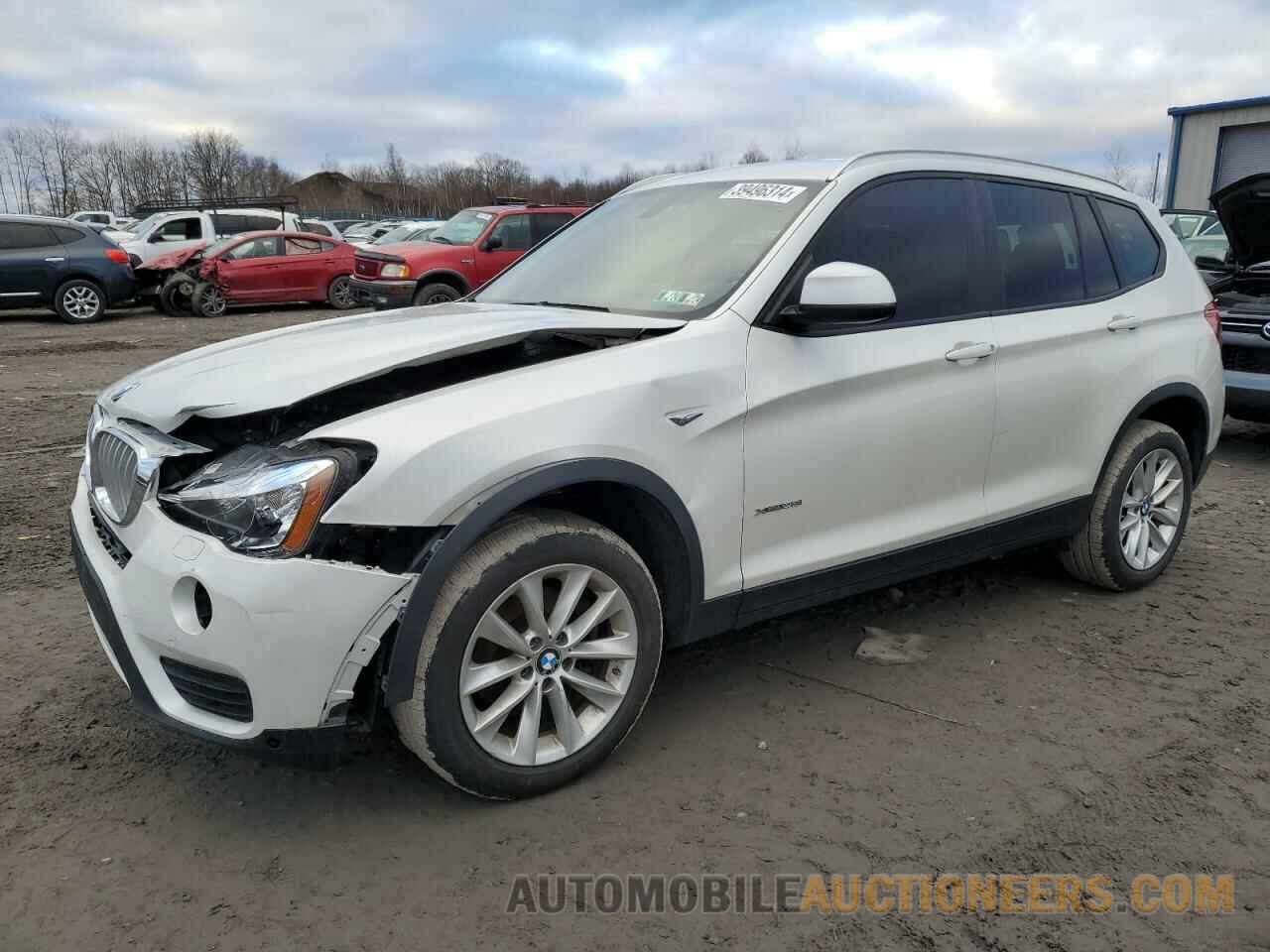 5UXWX9C35H0T18500 BMW X3 2017