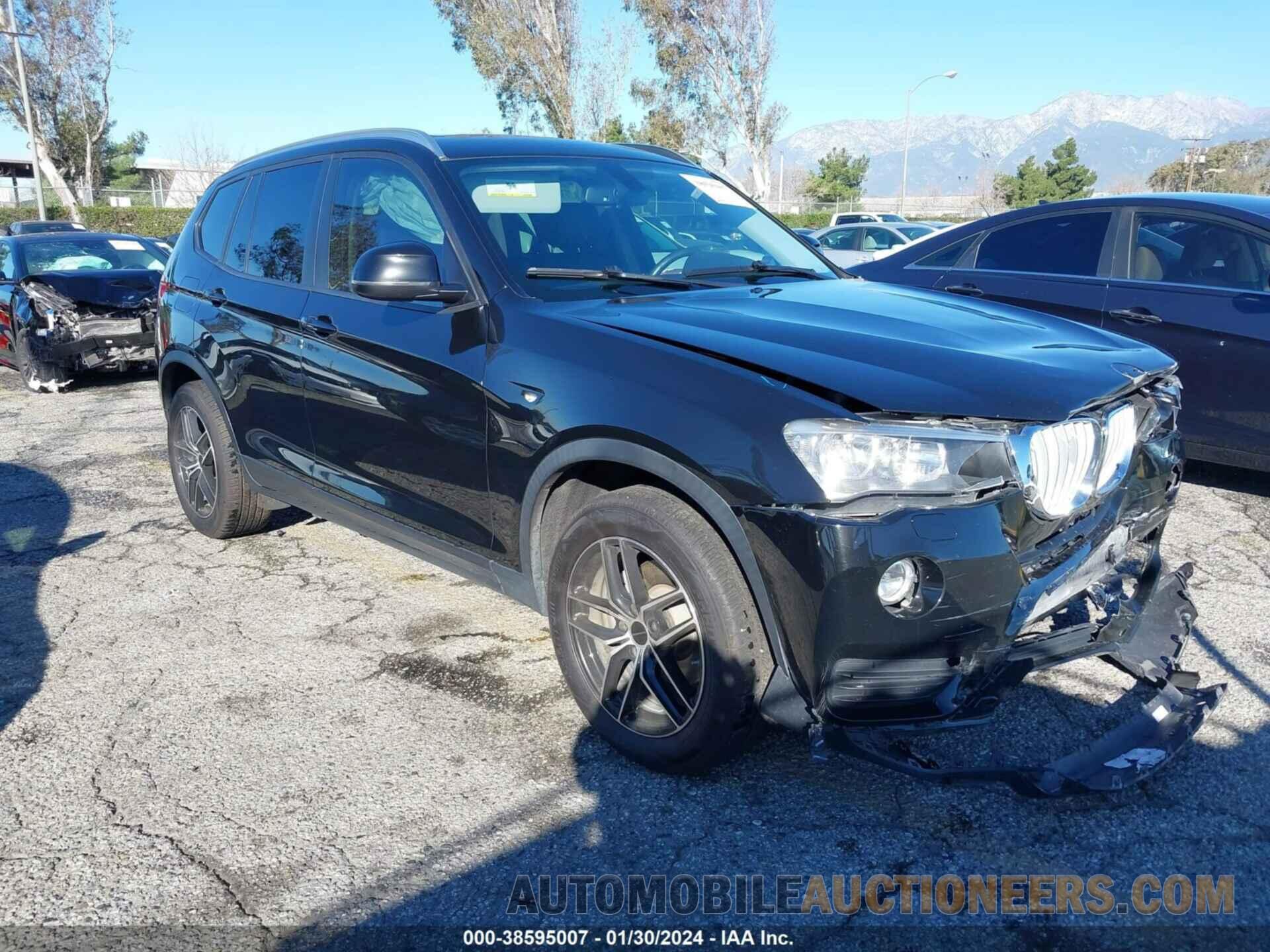 5UXWX9C35H0T21266 BMW X3 2017