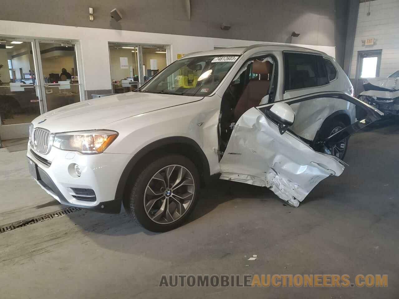 5UXWX9C35H0T21865 BMW X3 2017