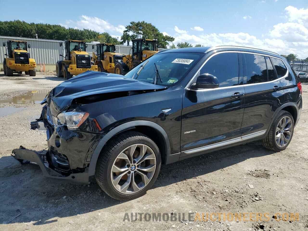 5UXWX9C35H0T22093 BMW X3 2017