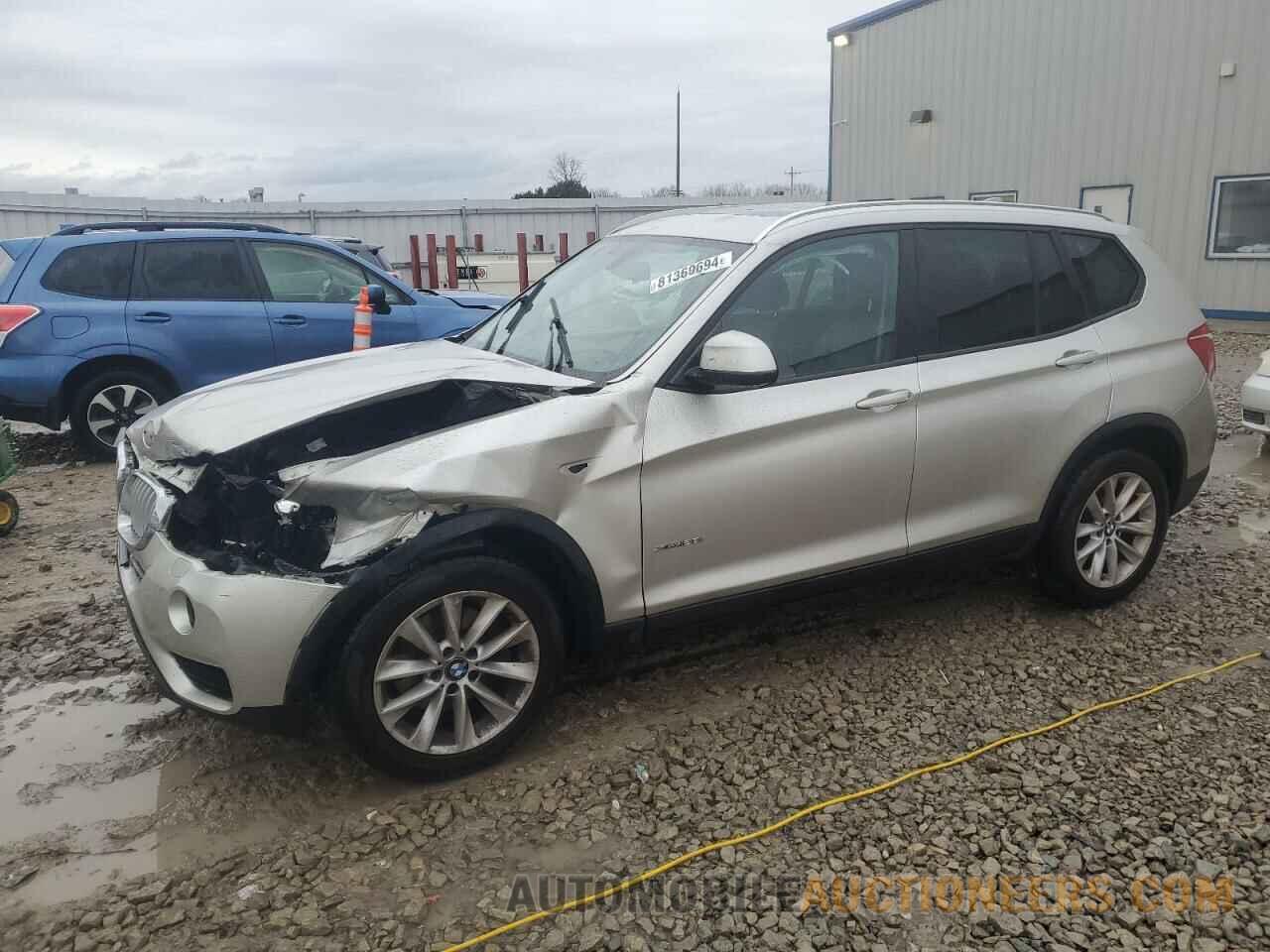 5UXWX9C35H0W66653 BMW X3 2017