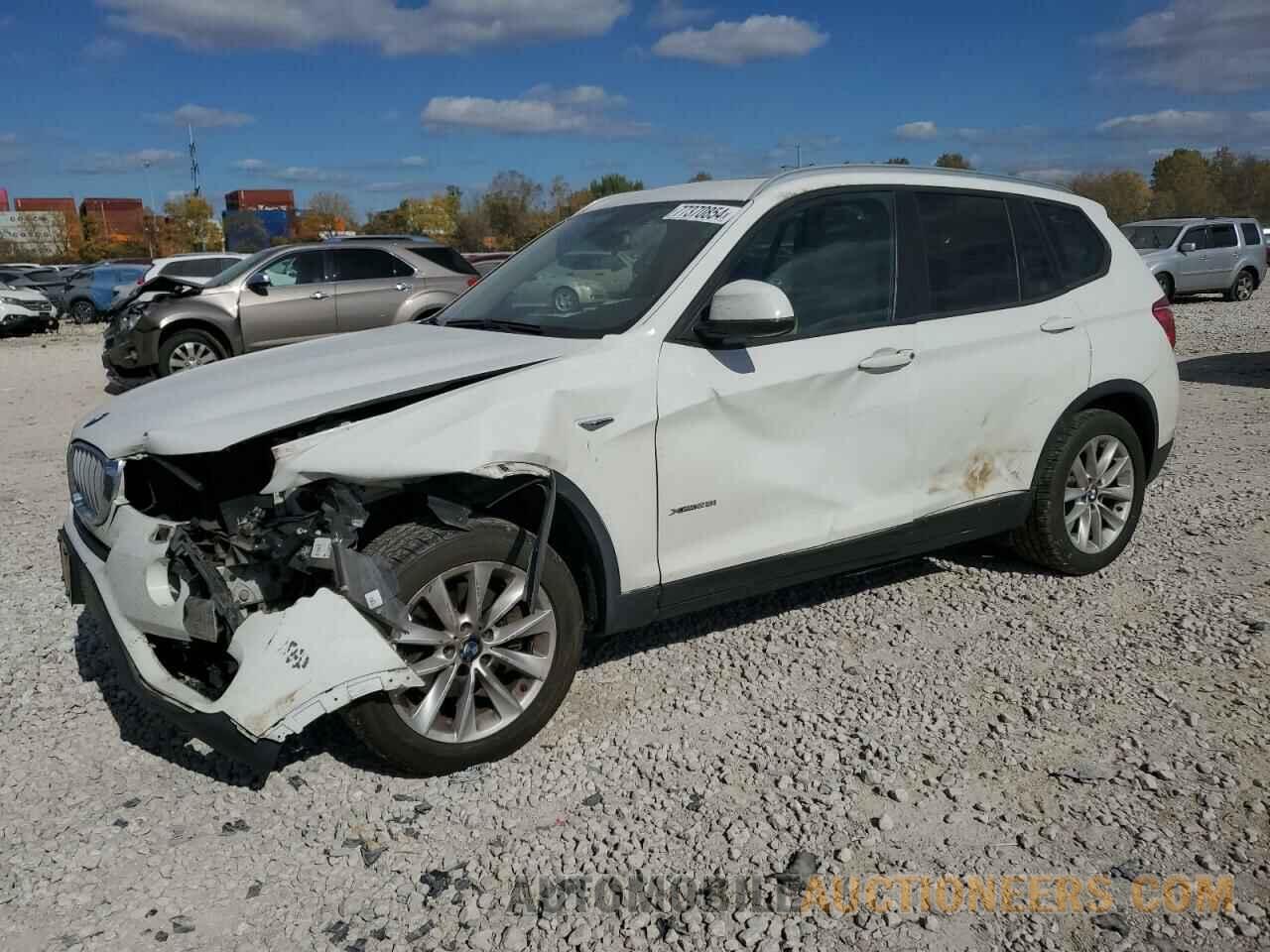 5UXWX9C35H0W72520 BMW X3 2017