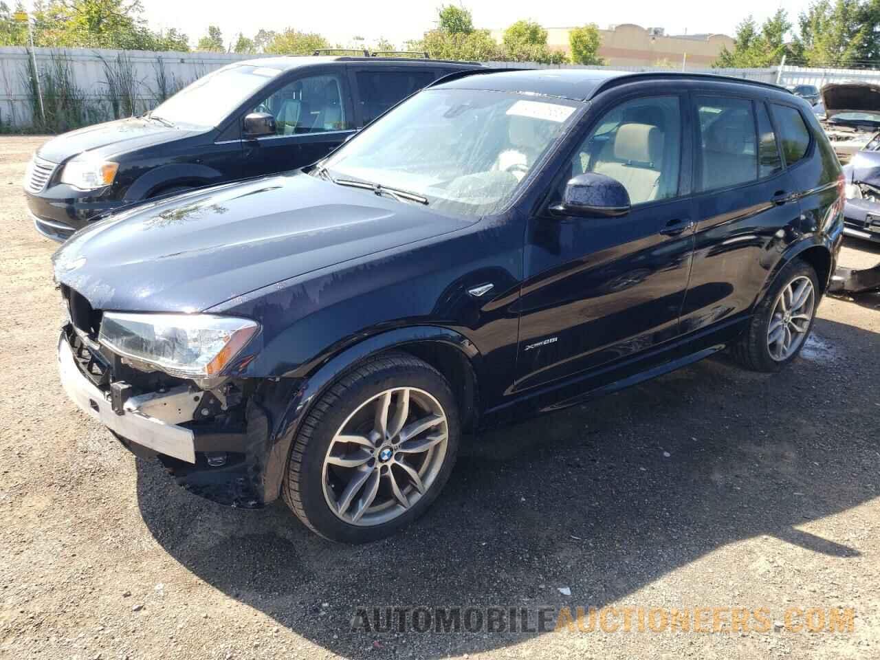 5UXWX9C35H0W75837 BMW X3 2017