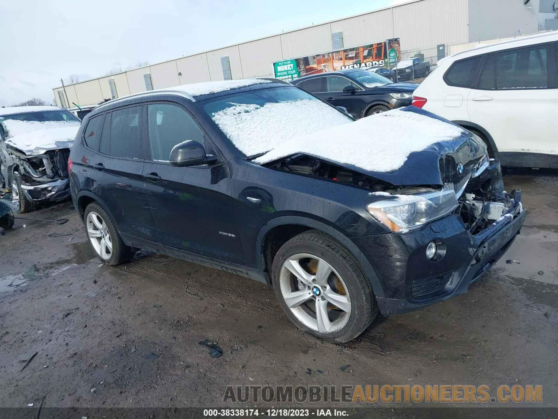 5UXWX9C35H0W77460 BMW X3 2017