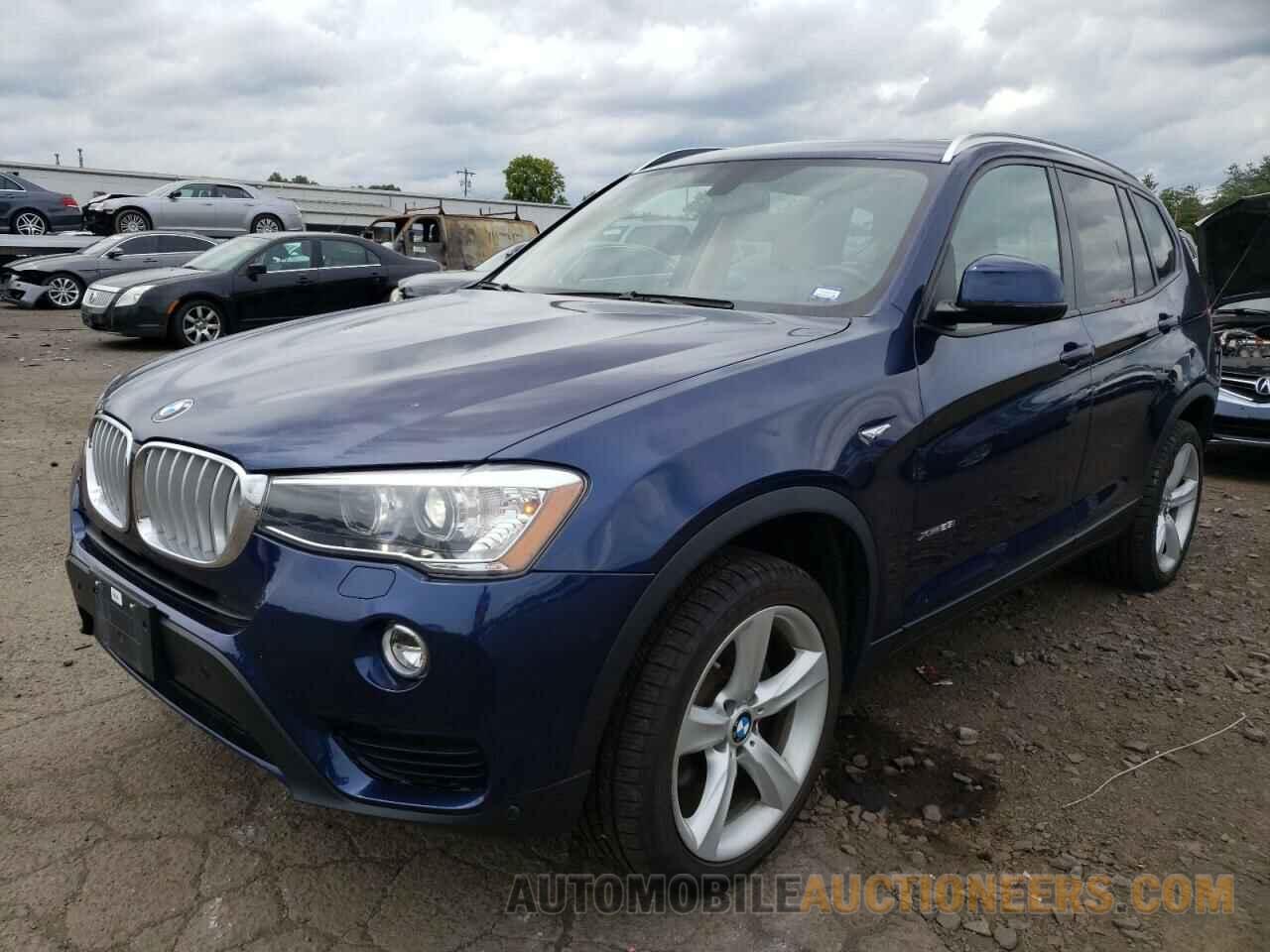 5UXWX9C35H0W78396 BMW X3 2017