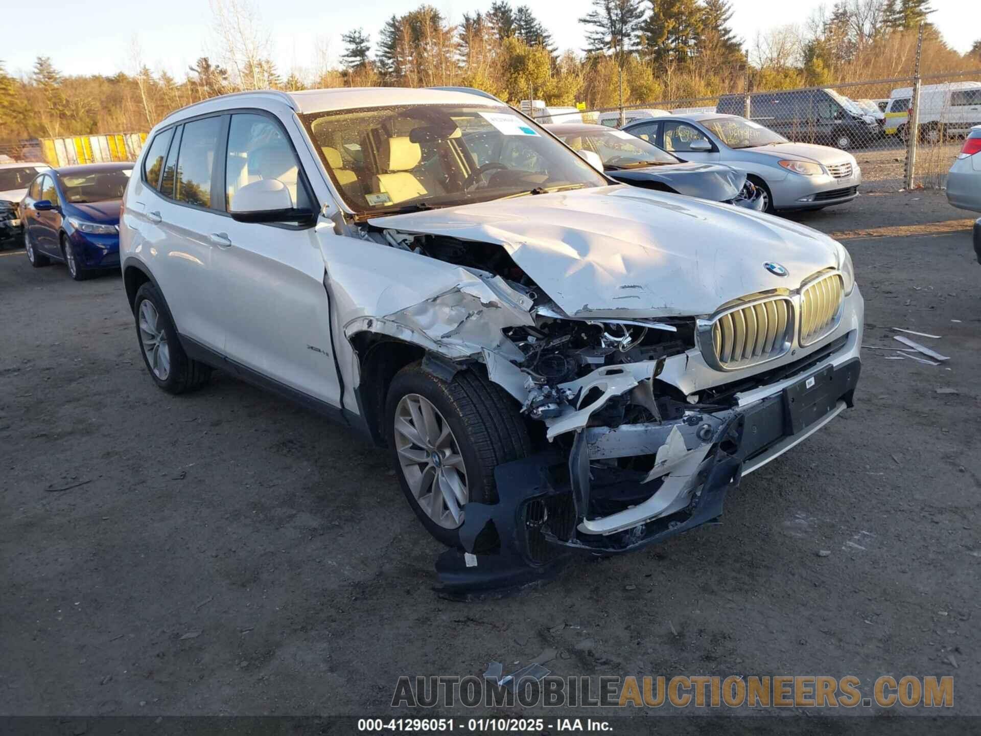 5UXWX9C35H0W79287 BMW X3 2017