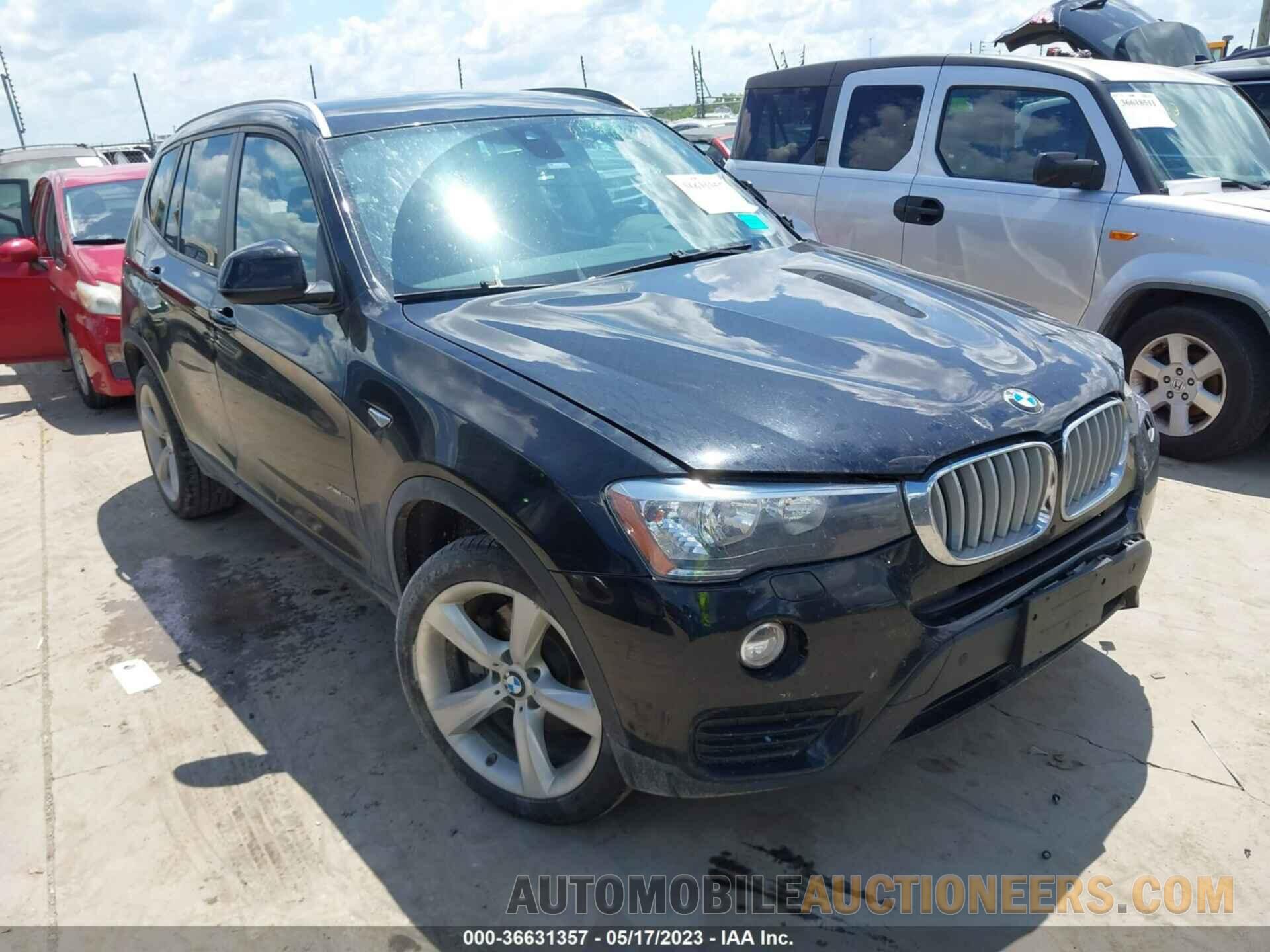 5UXWX9C35H0W80200 BMW X3 2017