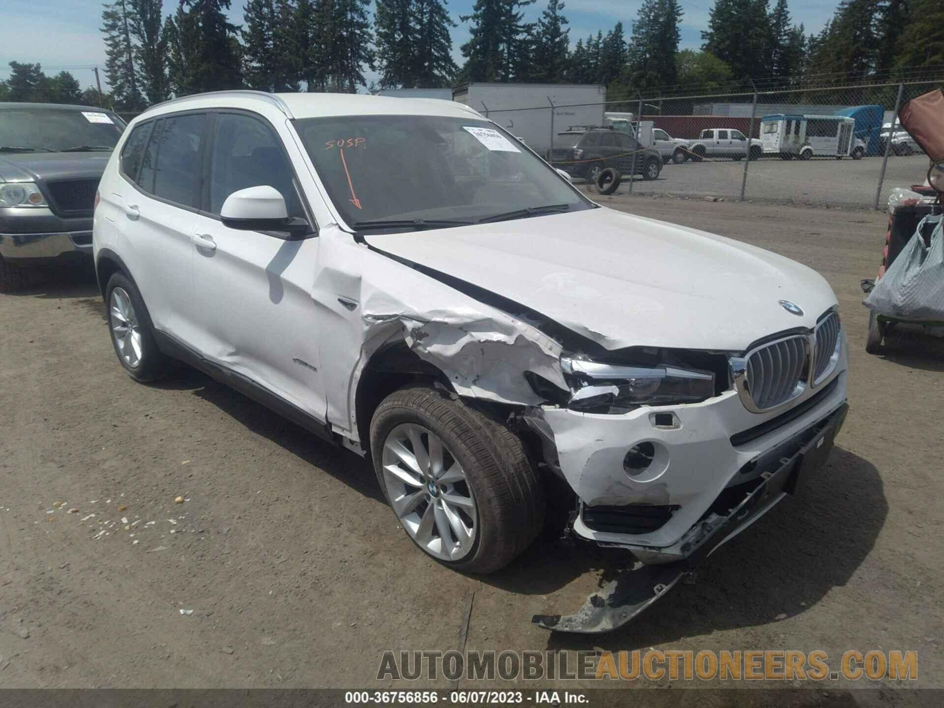 5UXWX9C36H0T16335 BMW X3 2017