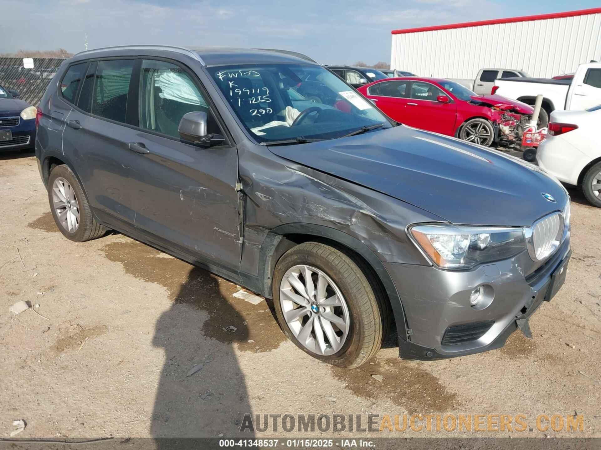 5UXWX9C36H0T20580 BMW X3 2017