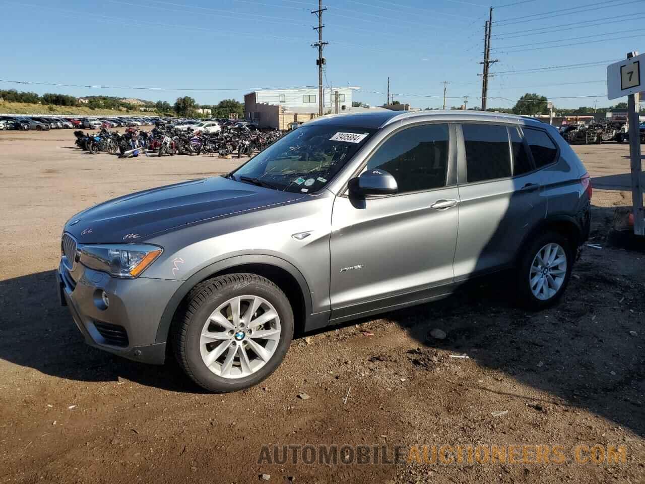 5UXWX9C36H0T21390 BMW X3 2017