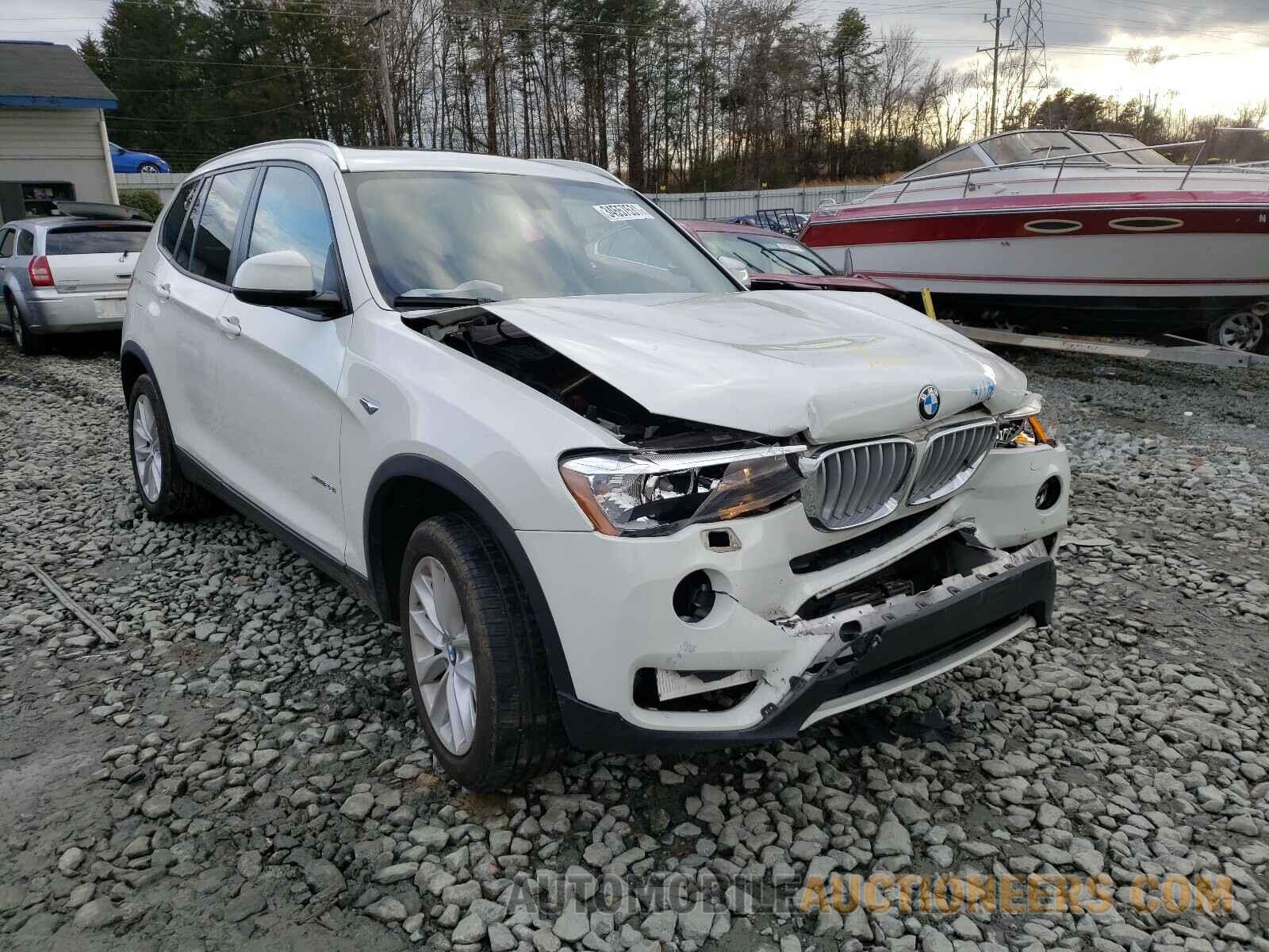 5UXWX9C36H0T23009 BMW X3 2017