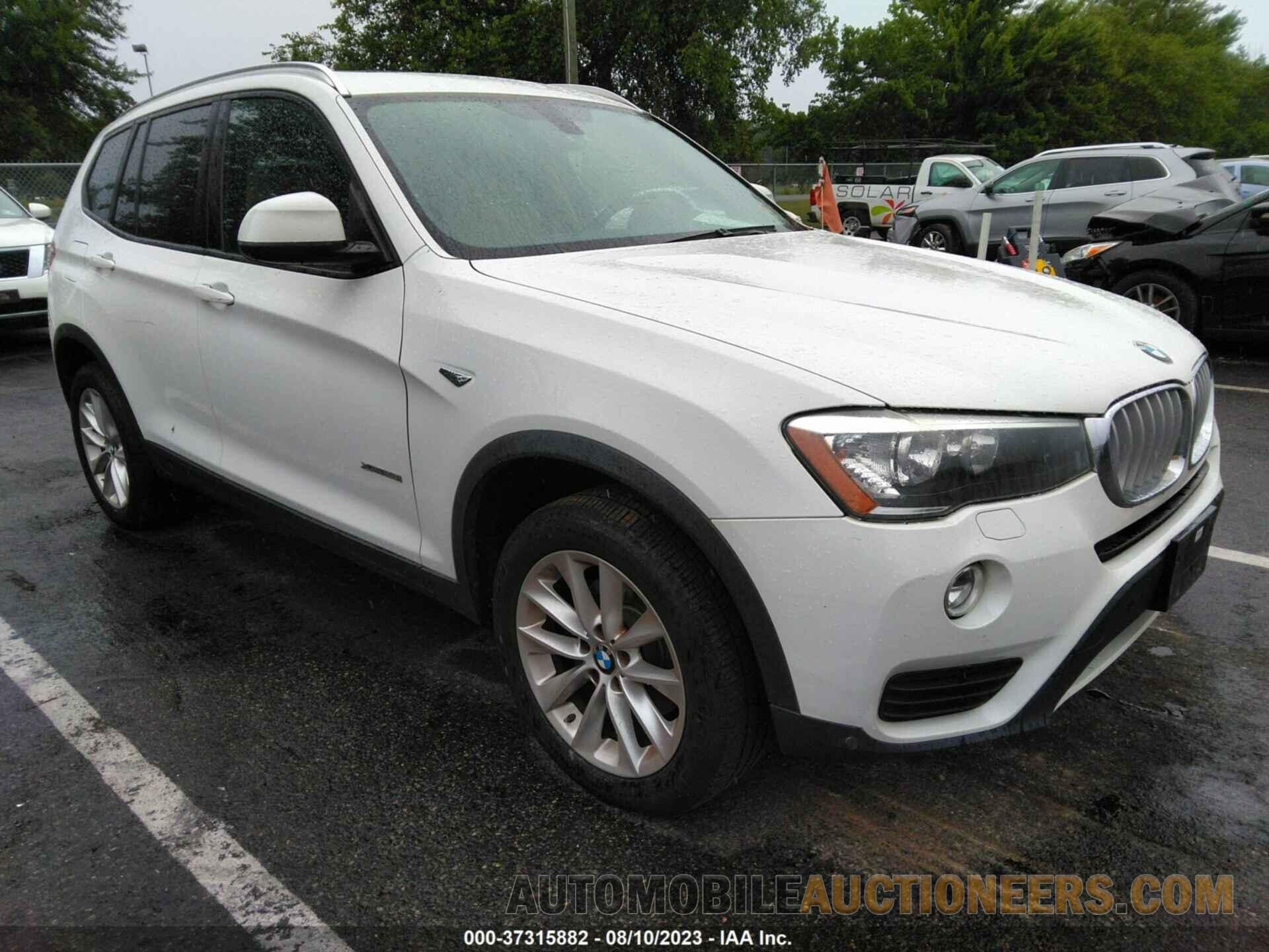 5UXWX9C36H0W71571 BMW X3 2017