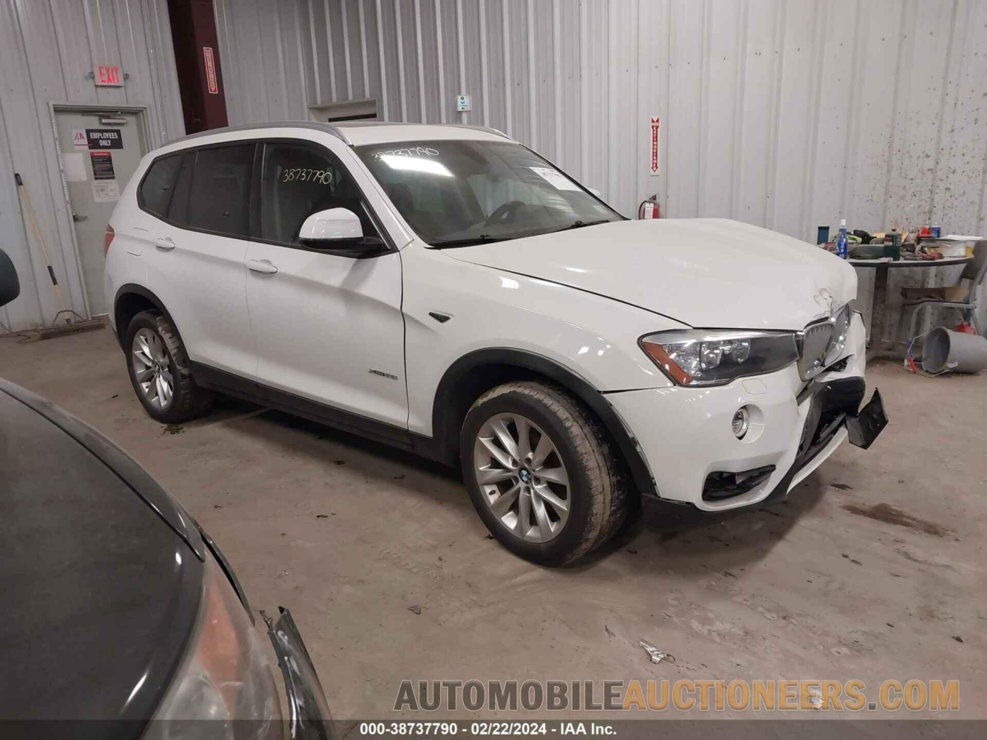 5UXWX9C36H0W72574 BMW X3 2017