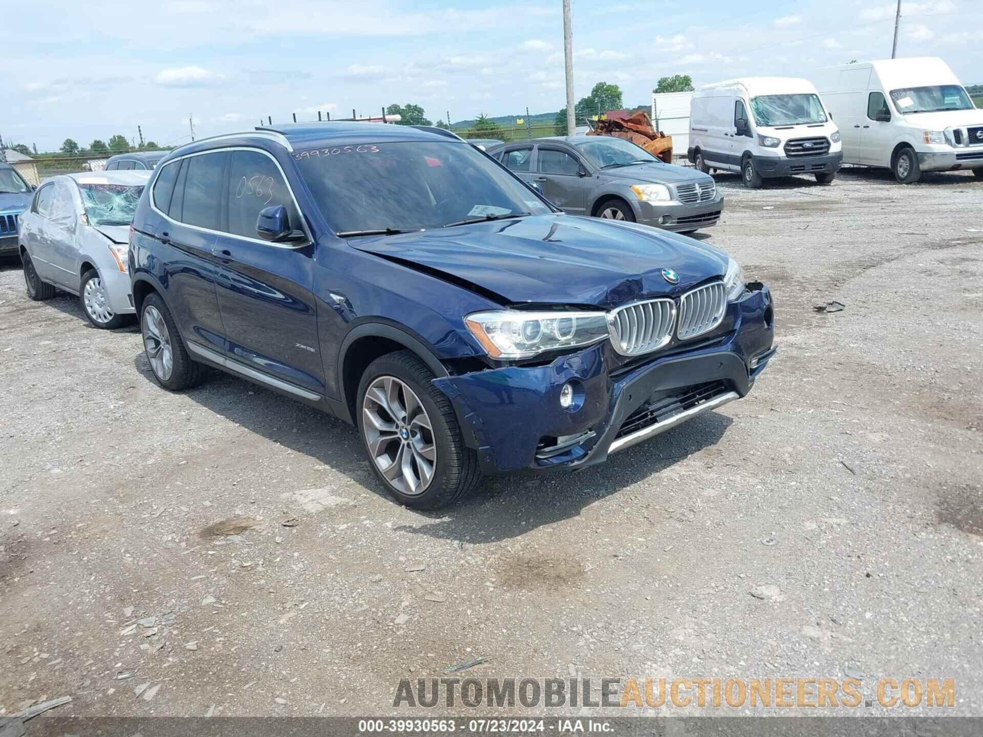 5UXWX9C36H0W75524 BMW X3 2017