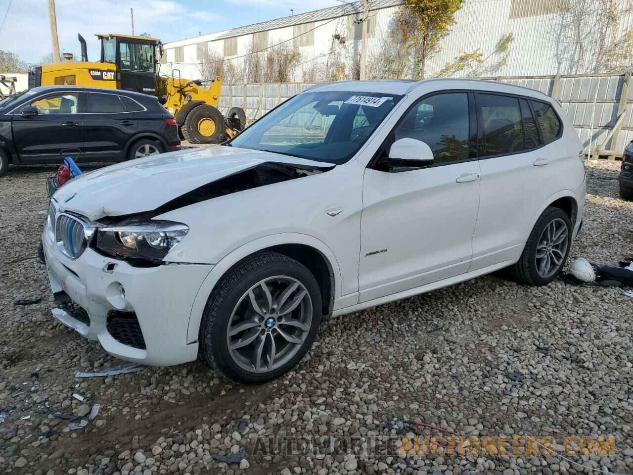 5UXWX9C36H0W77354 BMW X3 2017