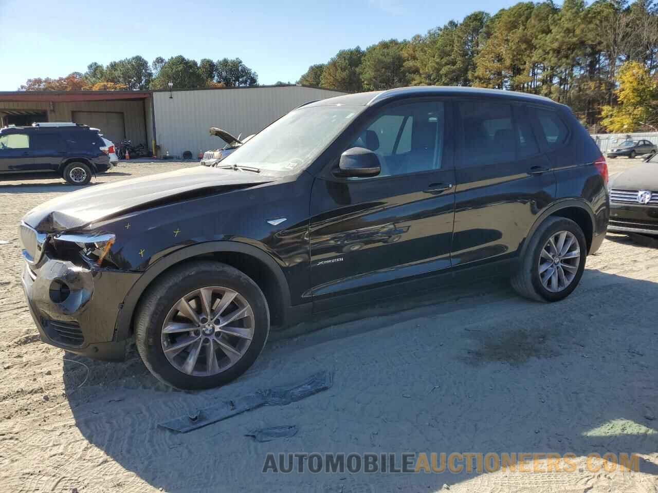 5UXWX9C37H0T16568 BMW X3 2017