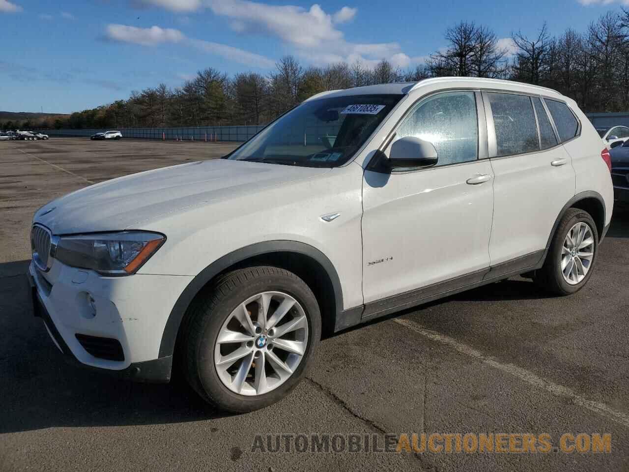 5UXWX9C37H0T20958 BMW X3 2017