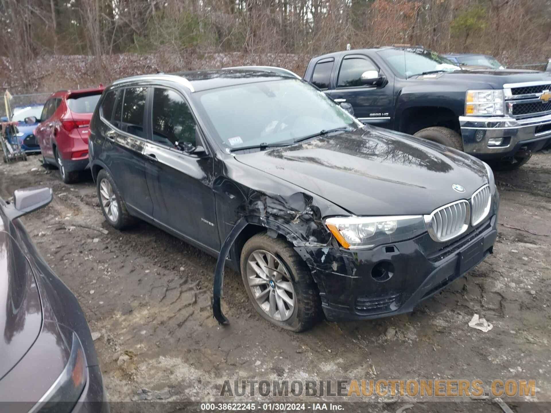 5UXWX9C37H0T23102 BMW X3 2017