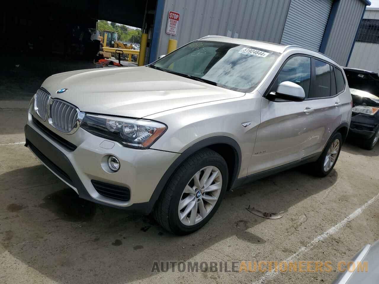 5UXWX9C37H0T23374 BMW X3 2017