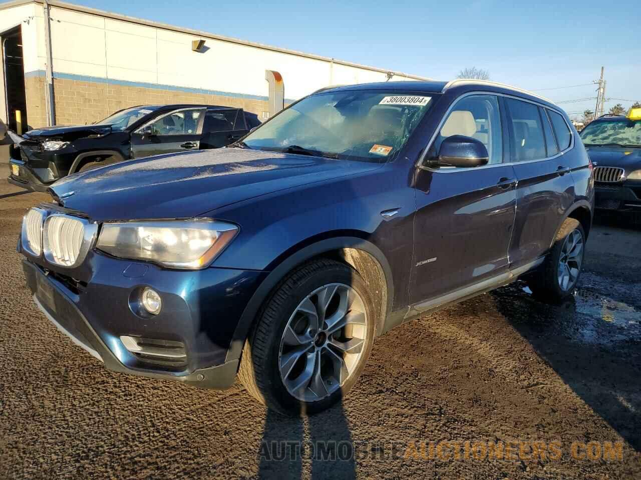 5UXWX9C37H0T24122 BMW X3 2017