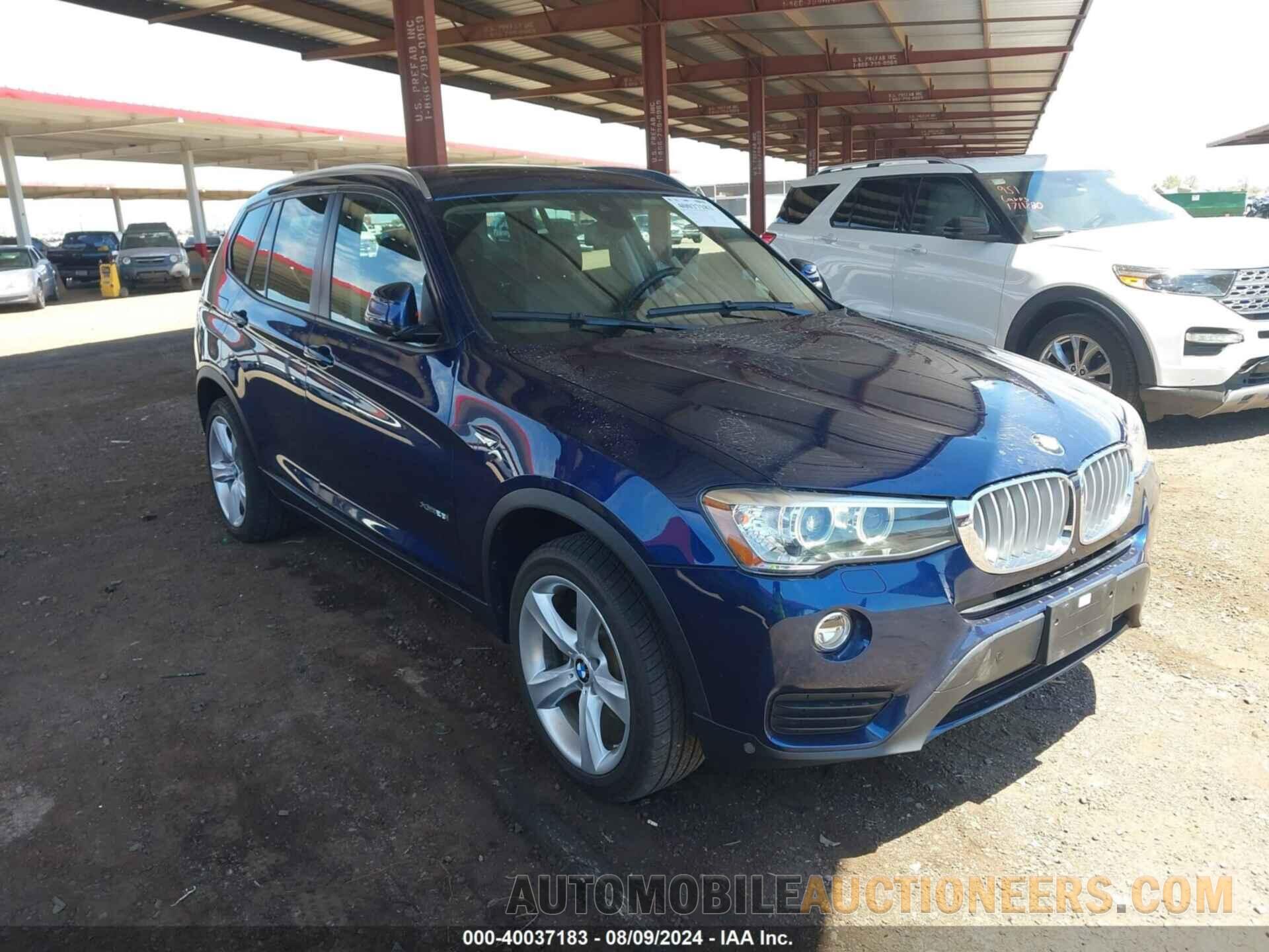 5UXWX9C37H0W68467 BMW X3 2017