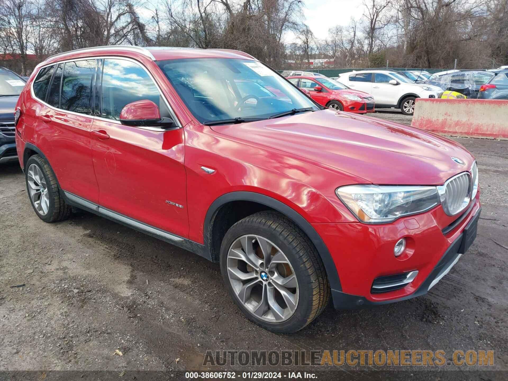 5UXWX9C37H0W70929 BMW X3 2017