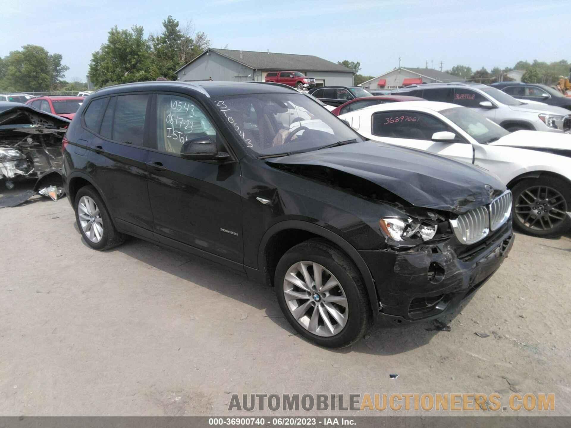 5UXWX9C37H0W71854 BMW X3 2017