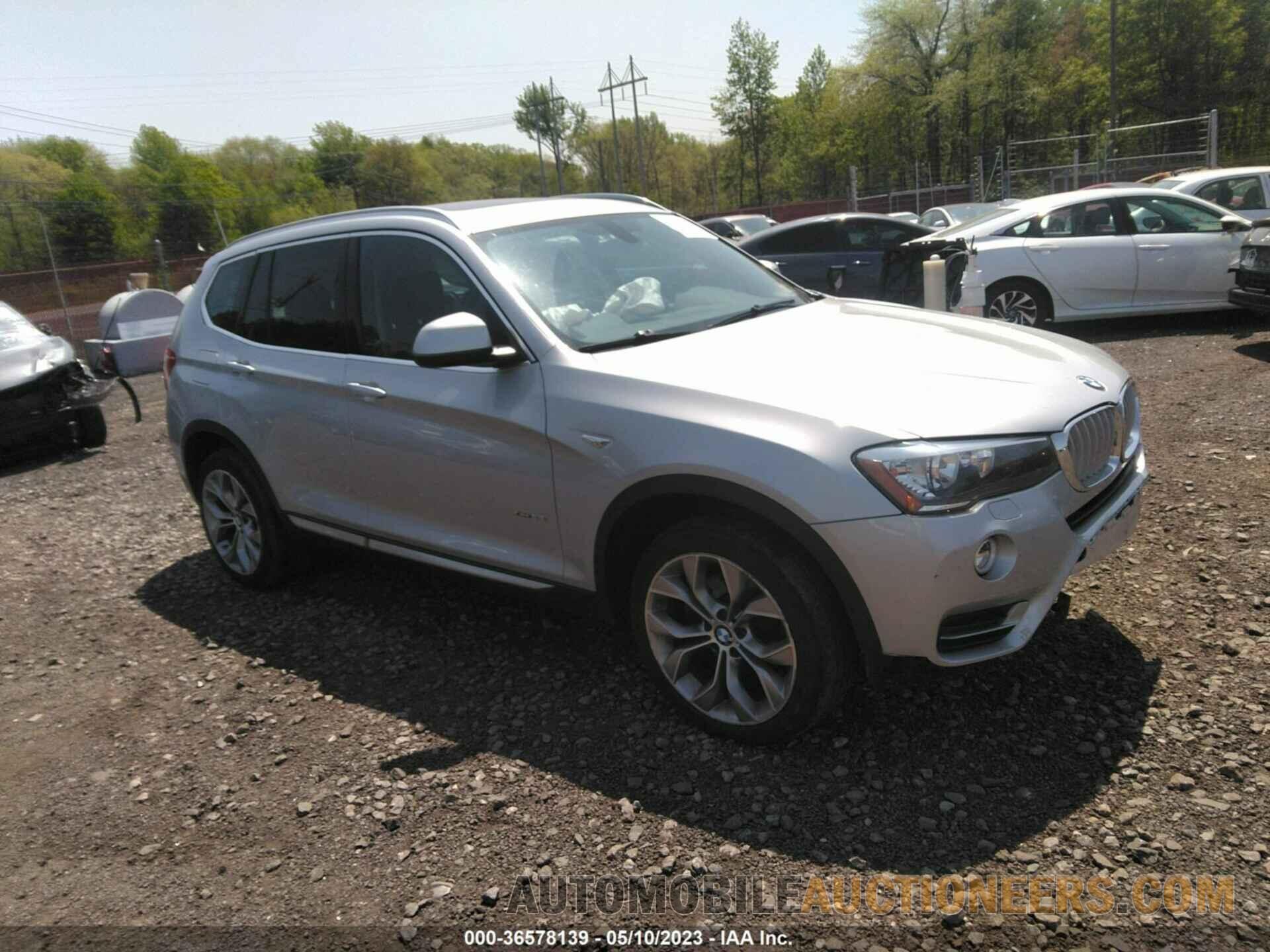 5UXWX9C37H0W74186 BMW X3 2017