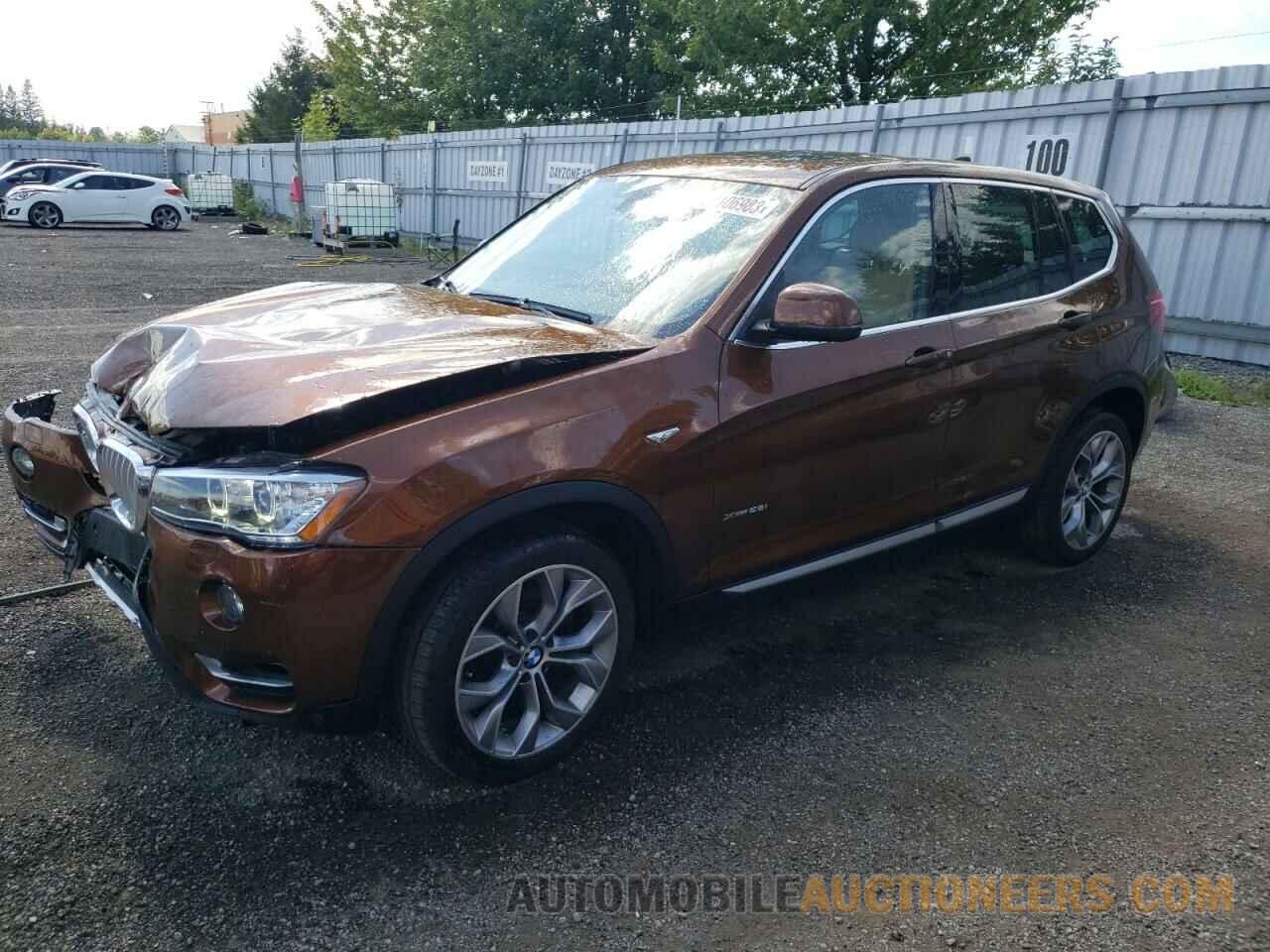 5UXWX9C37H0W75547 BMW X3 2017