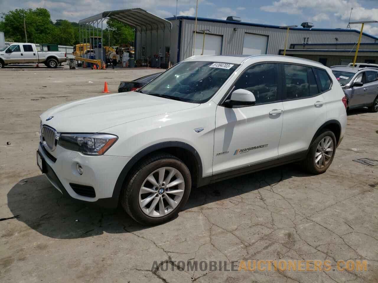 5UXWX9C37H0W76293 BMW X3 2017