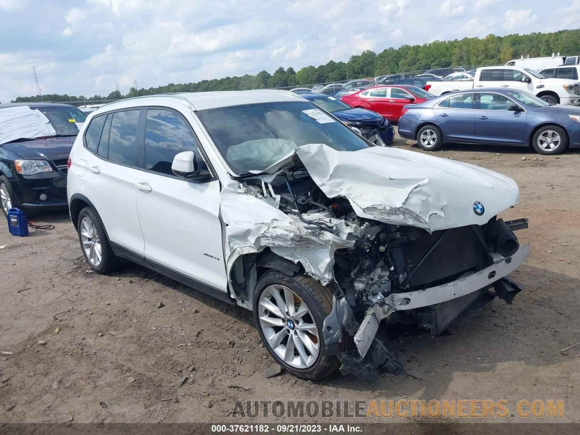 5UXWX9C38H0T16420 BMW X3 2017