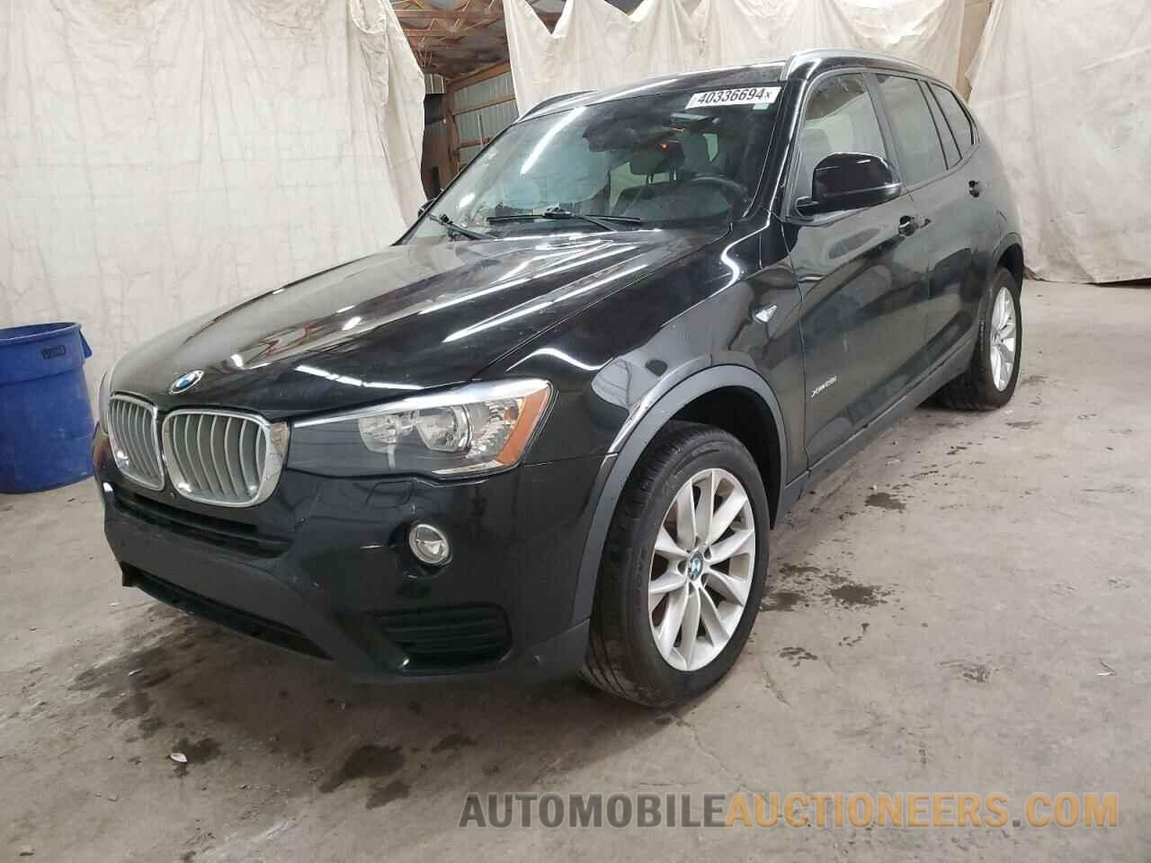 5UXWX9C38H0T17390 BMW X3 2017