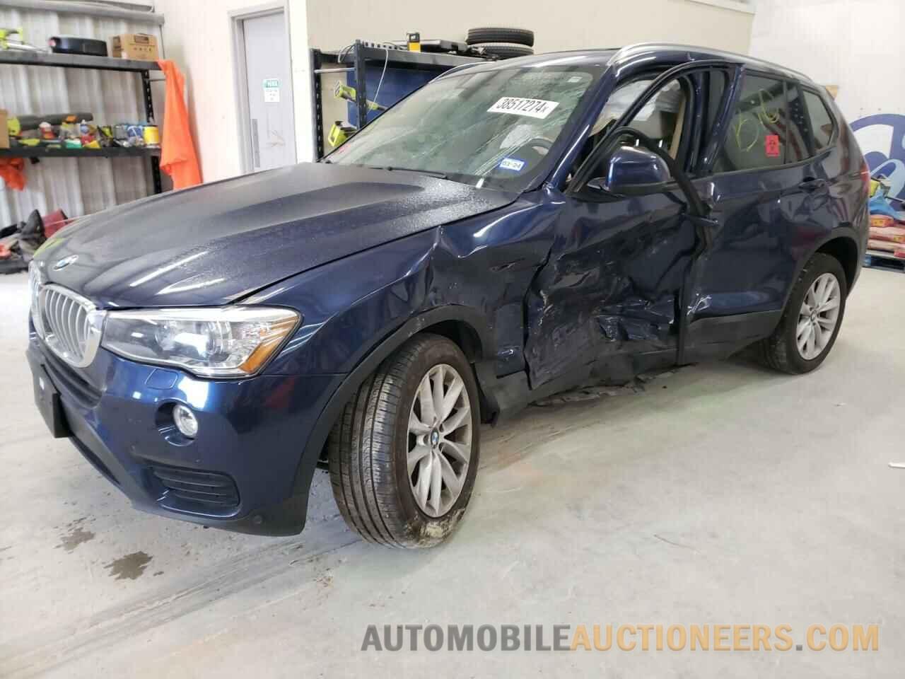 5UXWX9C38H0T17437 BMW X3 2017