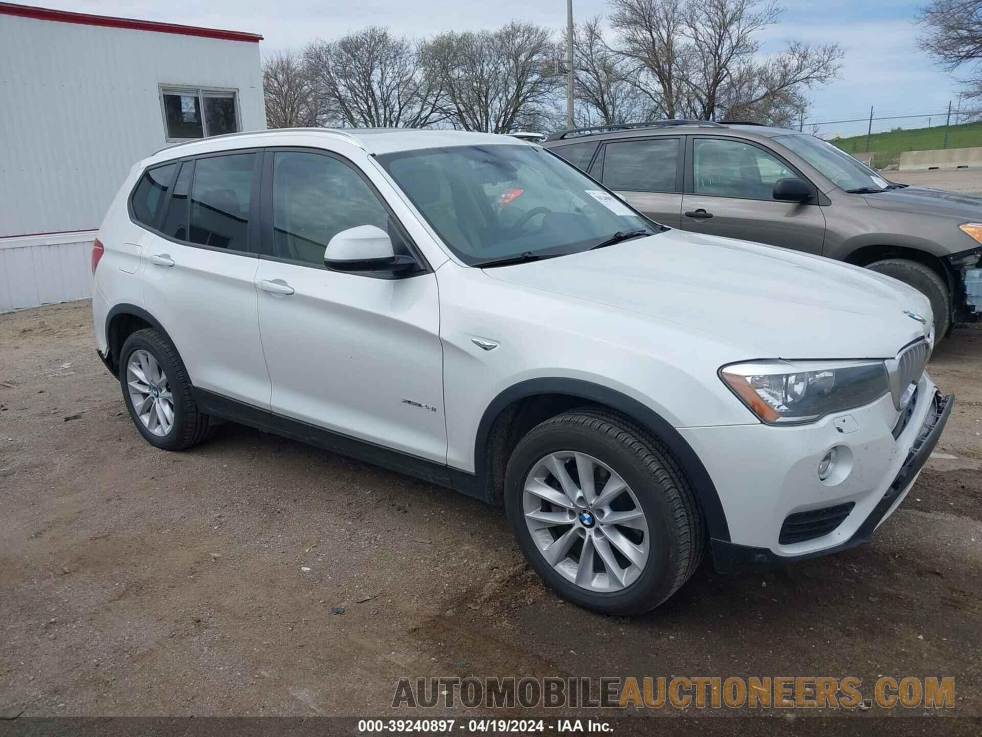 5UXWX9C38H0T17566 BMW X3 2017